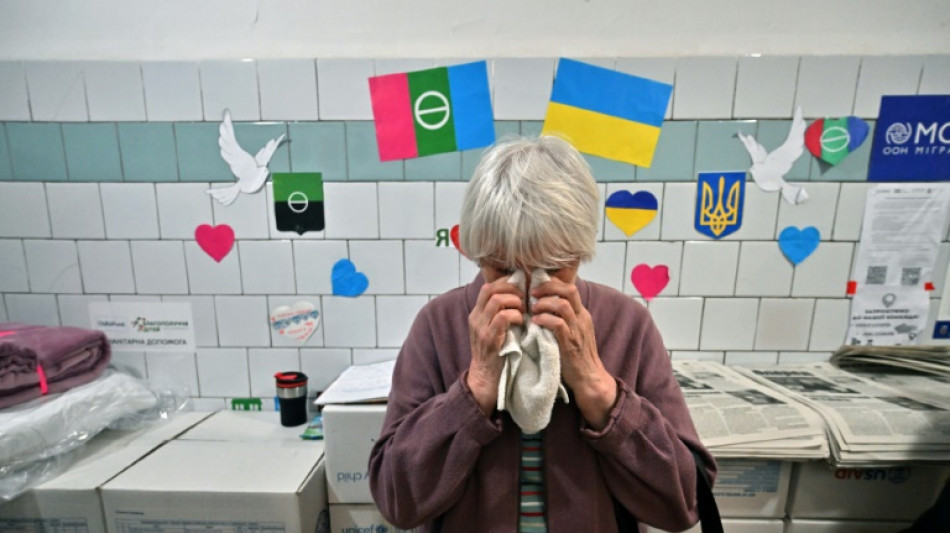 Pour les d&eacute;plac&eacute;s de Bakhmout, la tristesse et la col&egrave;re