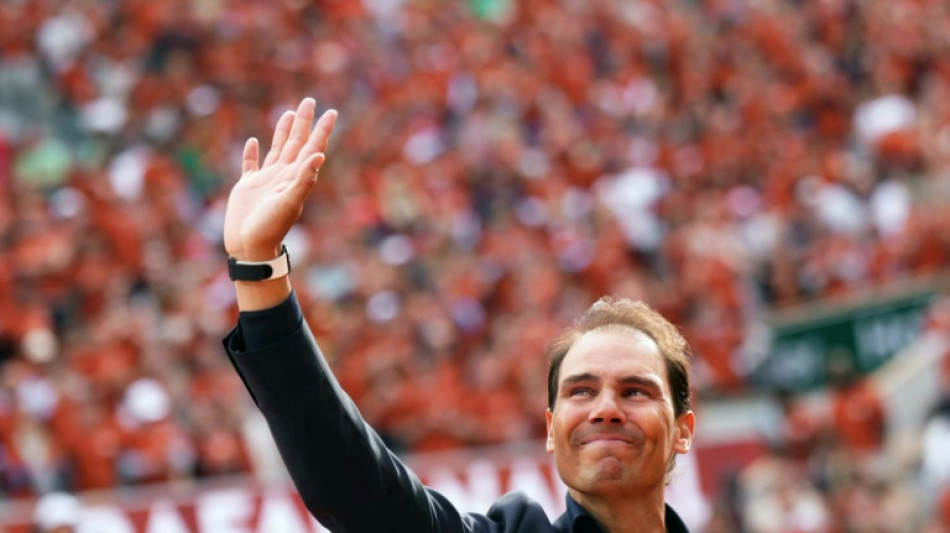Roland-Garros: Nadal f&ecirc;t&eacute; une derni&egrave;re fois &agrave; "l'endroit qui compte le plus" pour lui