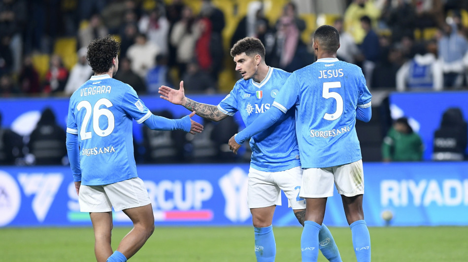  Supercoppa: Conte "una bella serata contro una grande squadra" 