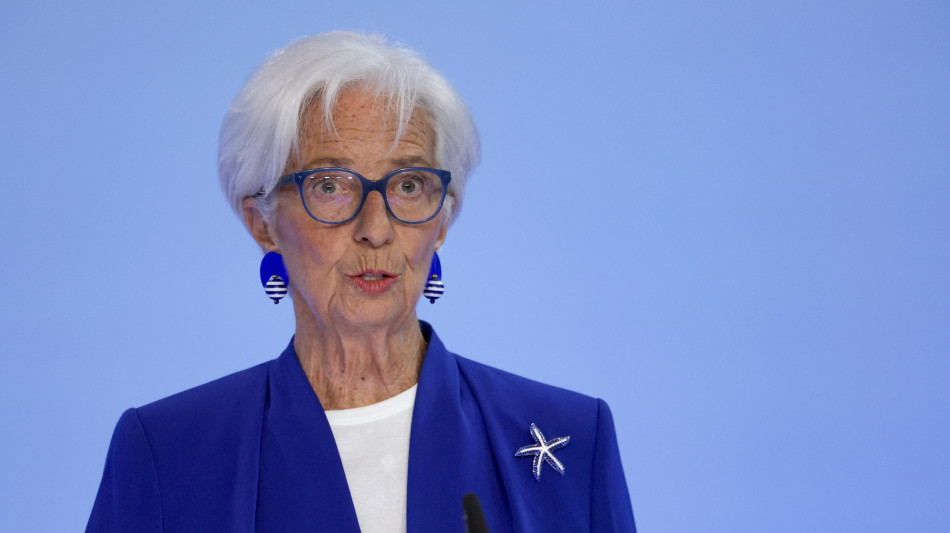  Lagarde, fiduciosi che l'inflazione torni al 2% 