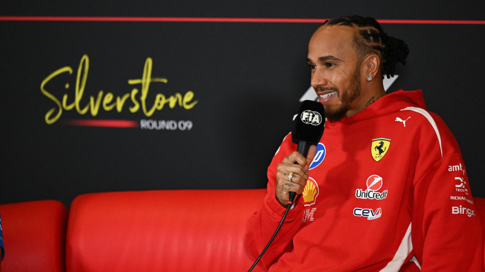  Gp Inghilterra: Hamilton "sono estasiato, la macchina &egrave; stata fantastica" 