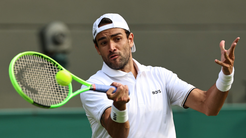  Wimbledon: Berrettini batte Wawrinka e va al secondo turno 