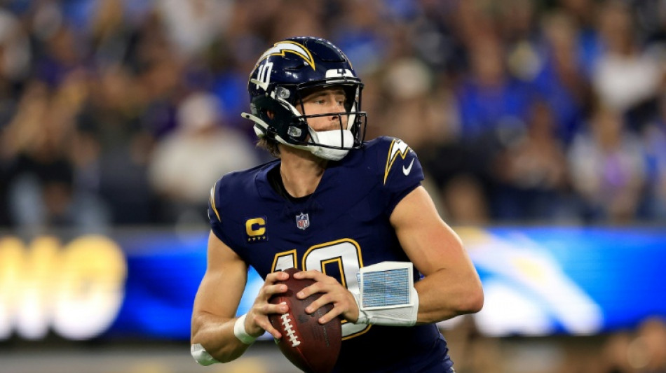 Herbert's three TD passes lead Chargers NFL rout of Vikings