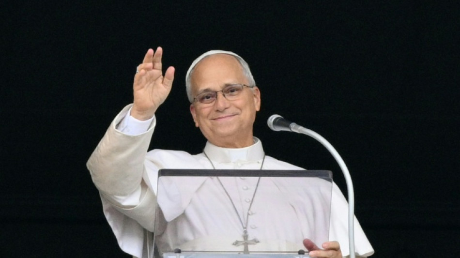  Le pape s'adresse &agrave; la foule au Vatican pour la premi&egrave;re fois depuis son op&eacute;ration 