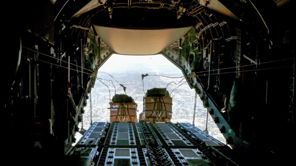 Bundeswehr hat bisher fast 200 Tonnen Hilfsgüter über Gazastreifen abgeworfen