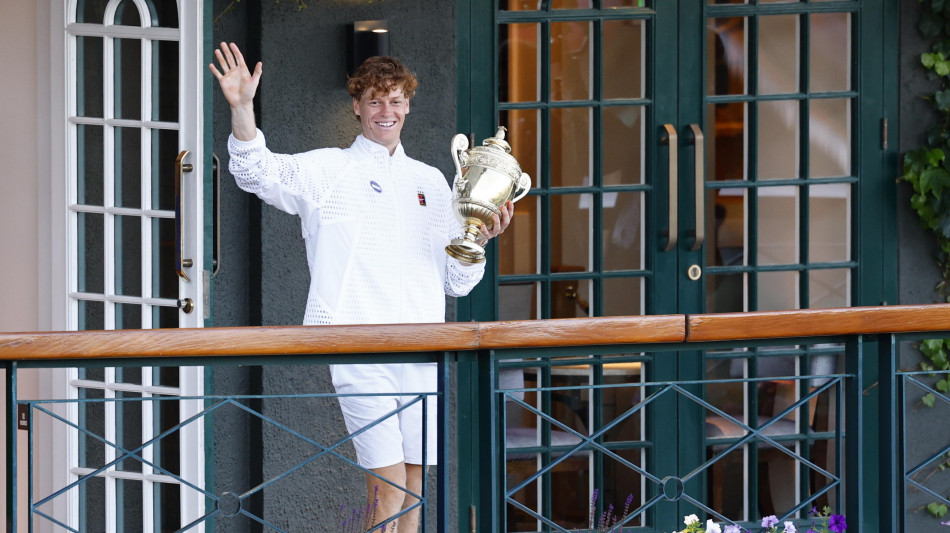  Wimbledon: Sinner, "questa vittoria per me significa molto" 