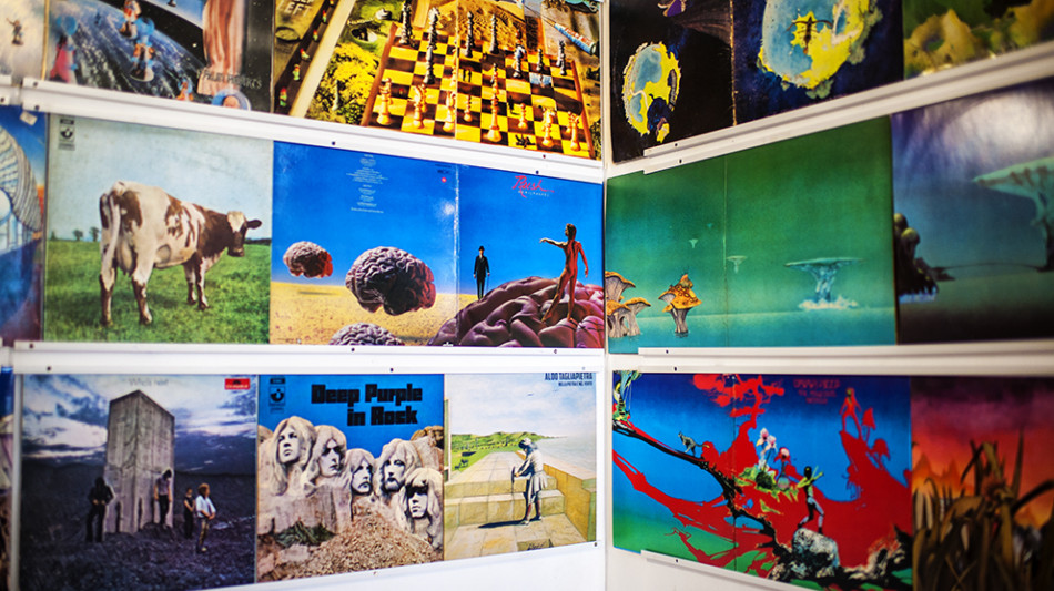 Ricky Gianco e Renzulli a Covergreen, copertine rock '60 e '70