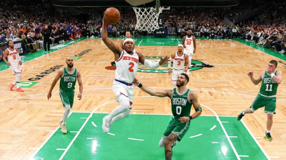 Play-offs NBA: les Knicks doublent la mise &agrave; Boston, le Thunder gronde