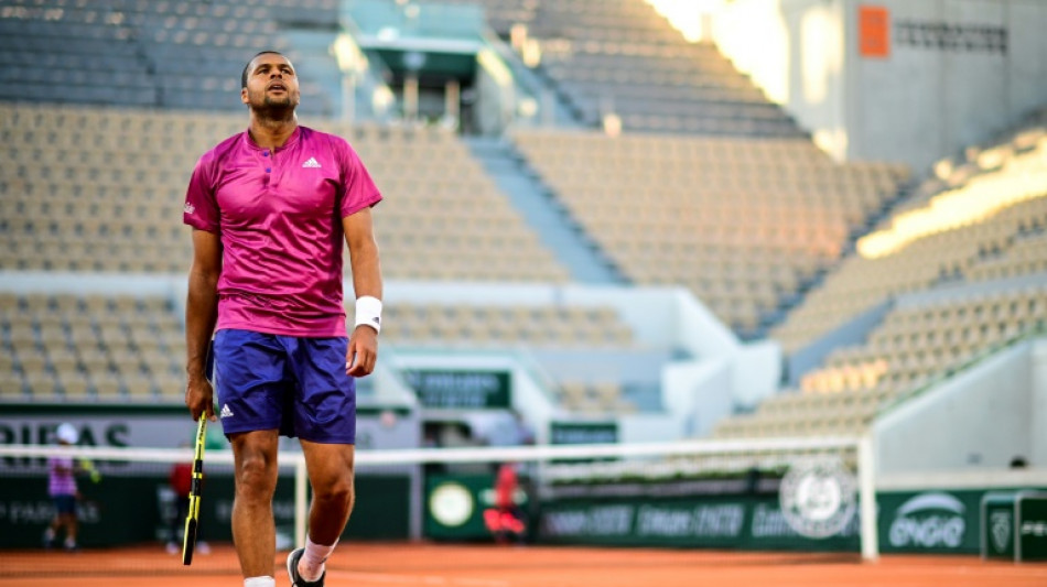 Tennis: Tsonga annonce qu'il prendra sa retraite apr&egrave;s Roland-Garros