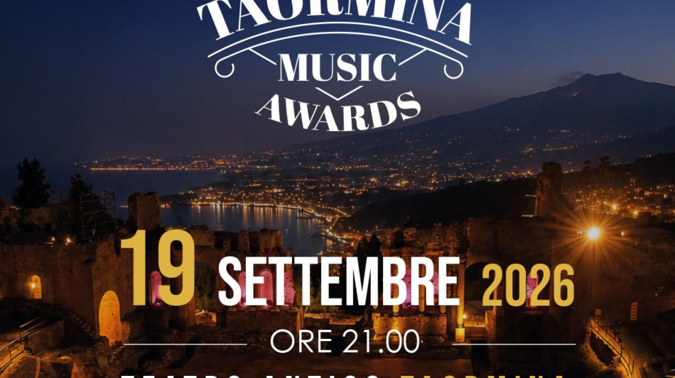  Arrivano i Taormina Music Awards, alla prima edizione premio carriera a Vasco Rossi 