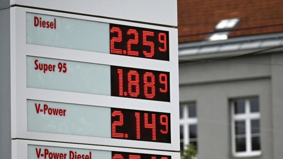  Average EU diesel price hits record&nbsp;2.23 euros a litre: AFP analysis 