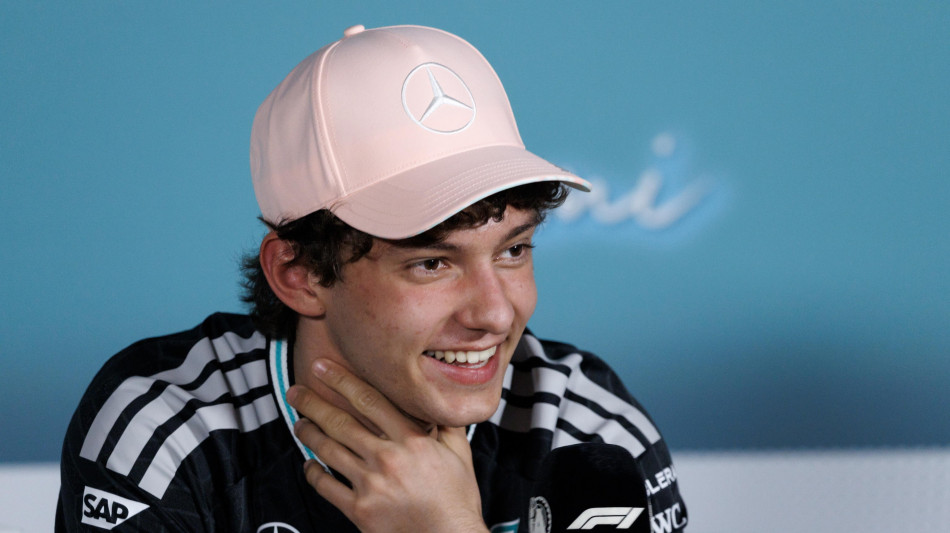  F1: Miami; track limits, Antonelli penalizzato passa da quarto a sesto nella sprint 