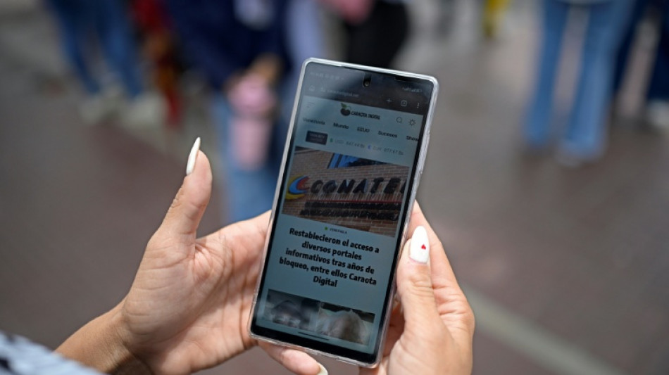  Le Venezuela d&eacute;bloque des portails d'information censur&eacute;s depuis des ann&eacute;es  