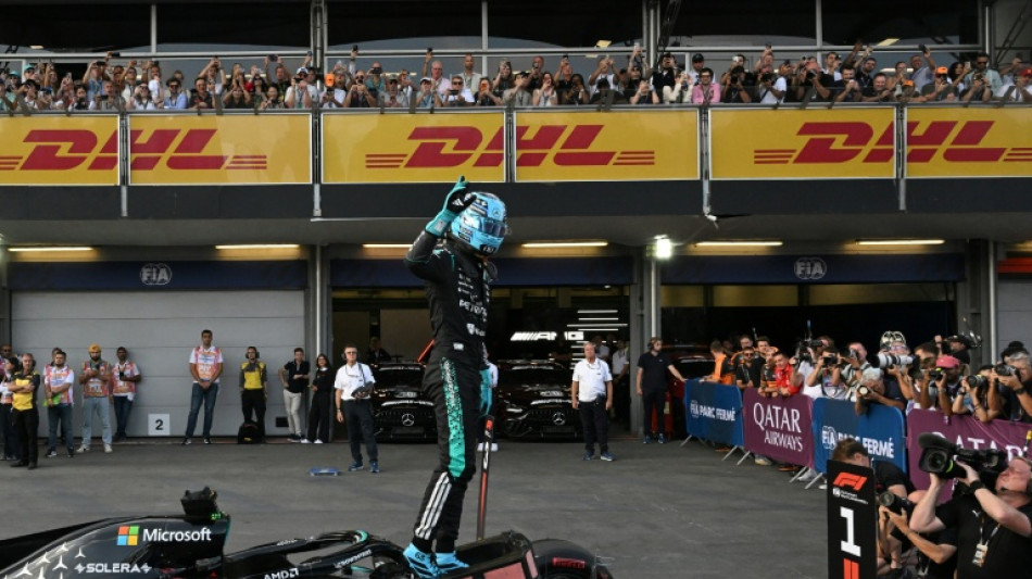  'Perfect lap' gives Russell pole for Azerbaijan GP as Antonelli crashes out 