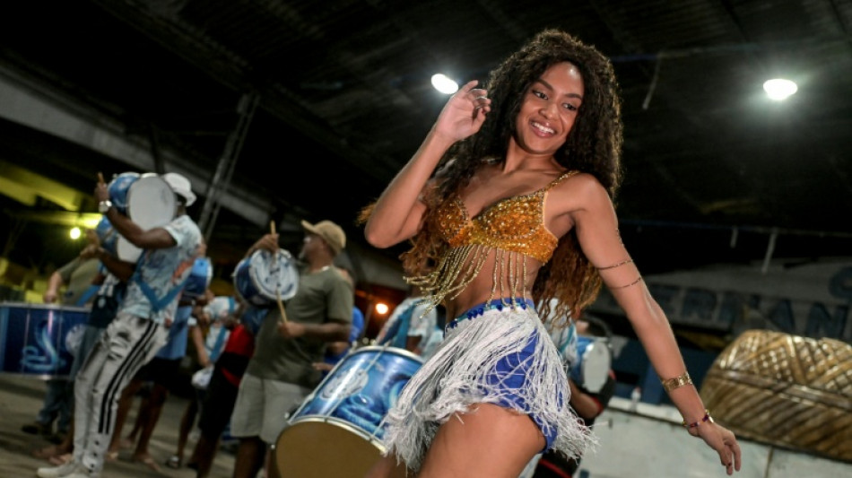  Dreaming of glory at Rio's carnival, far from elite parades 