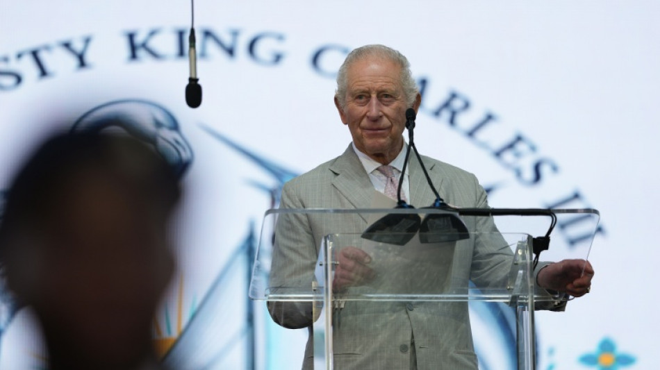  Au d&eacute;but de sa visite dans les Cara&iuml;bes, Charles III reconna&icirc;t les "souffrances du pass&eacute;" 