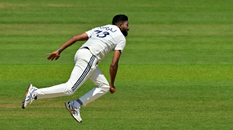 Siraj strikes as India seize control of third Test against England