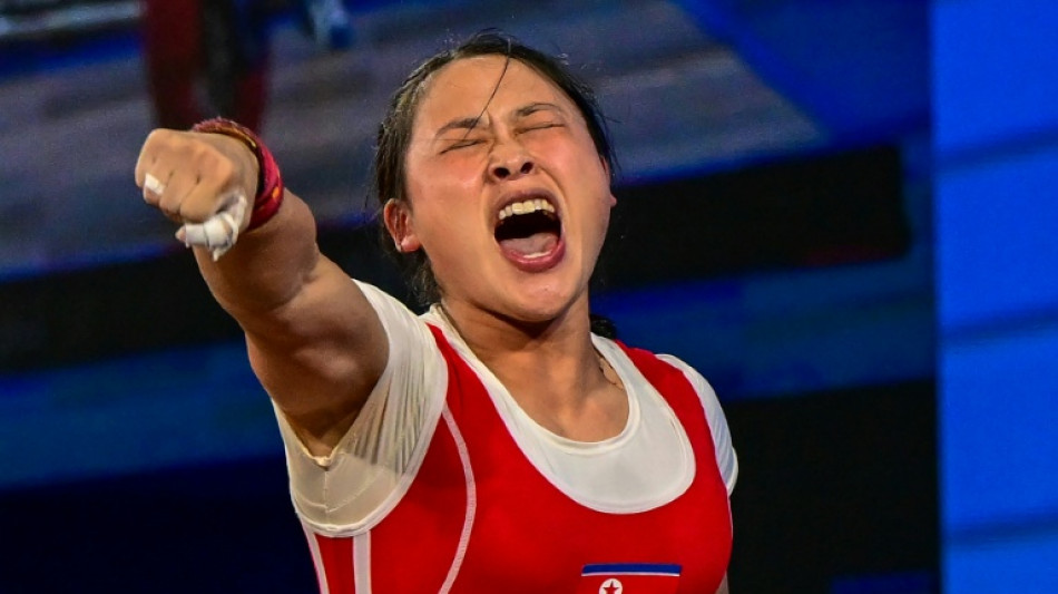  North Korea weightlifter sets three world records for Asian Games gold 