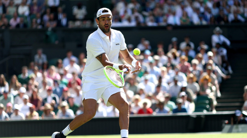  Wimbledon: Berrettini al terzo turno, battuto Fils in 4 set 