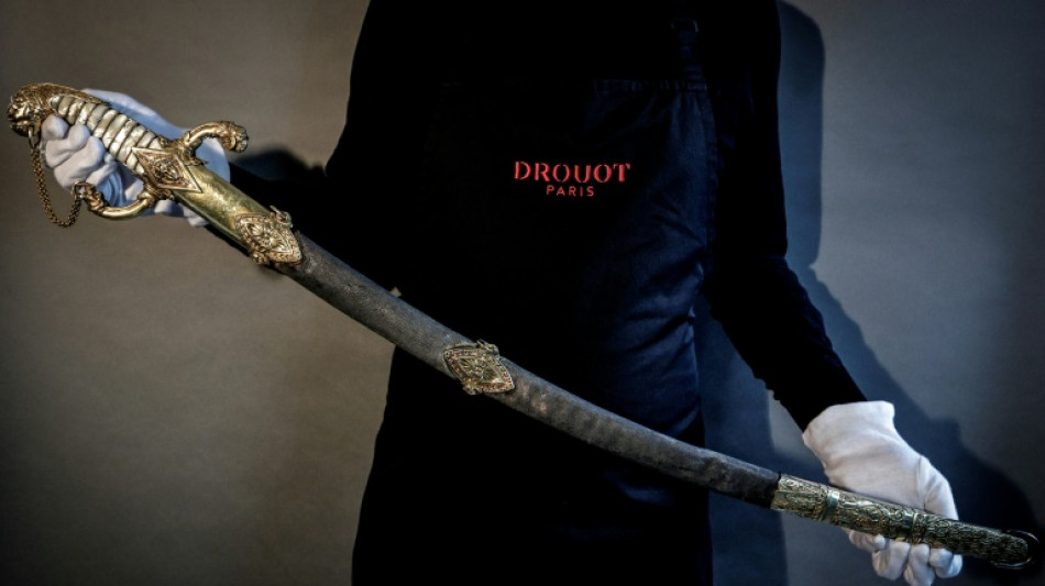 Napoleon's sword to be sold at auction in Paris