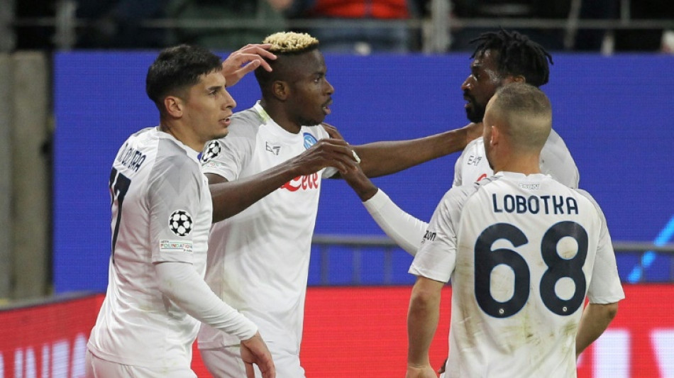 C1: Naples fait un pas vers les quarts apr&egrave;s sa victoire (2-0) &agrave; Francfort