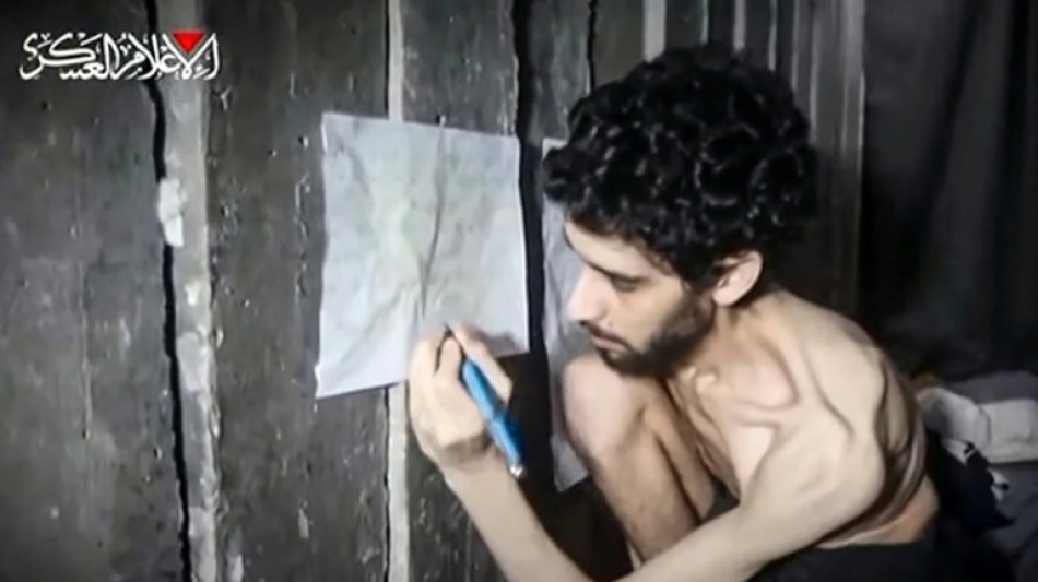 Videos von ausgehungerten Geiseln im Gazastreifen sorgen f&uuml;r Entsetzen