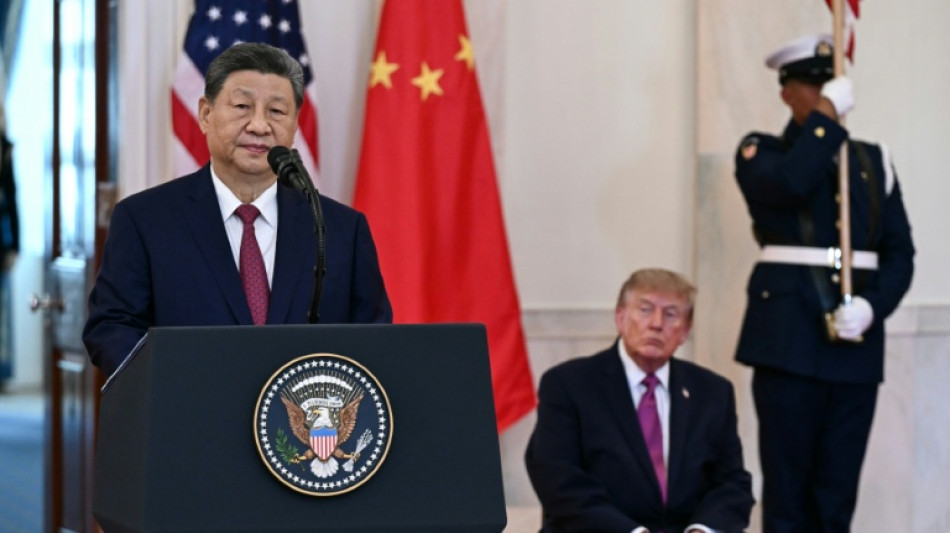  Xi, re&ccedil;u avec tous les &eacute;gards par Trump, plaide pour une coexistence pacifique 