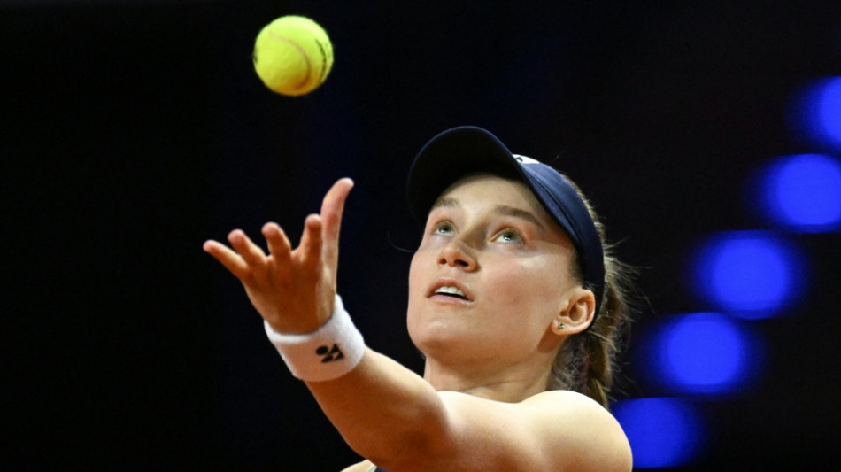  Tennis: Rybakina gewinnt zum zweiten Mal in Stuttgart 