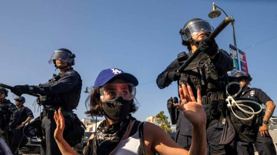 Trump deploys Marines as tensions rise over Los Angeles protests