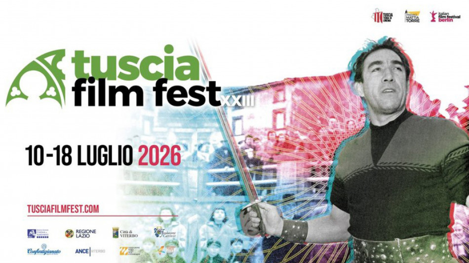  Da Virginia Raffaele a Pif, il 10 luglio al via il Tuscia Film Fest 