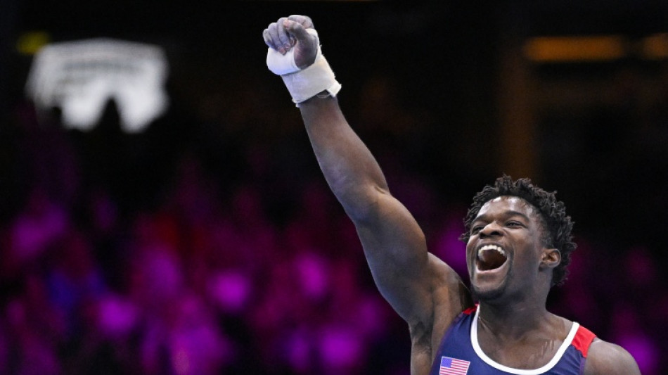  US gymnast Richard wins floor exercise gold at worlds 