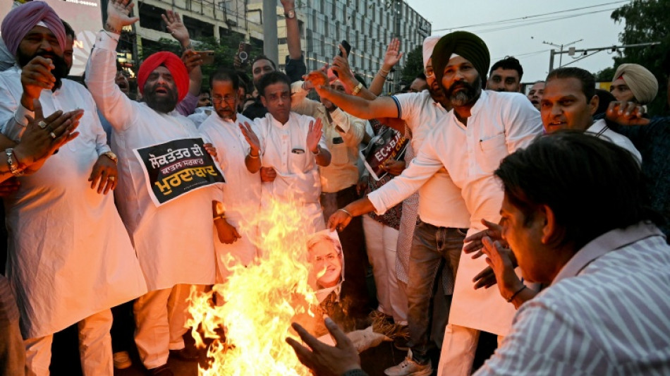  The growing protests against India's poll body - and PM Modi  