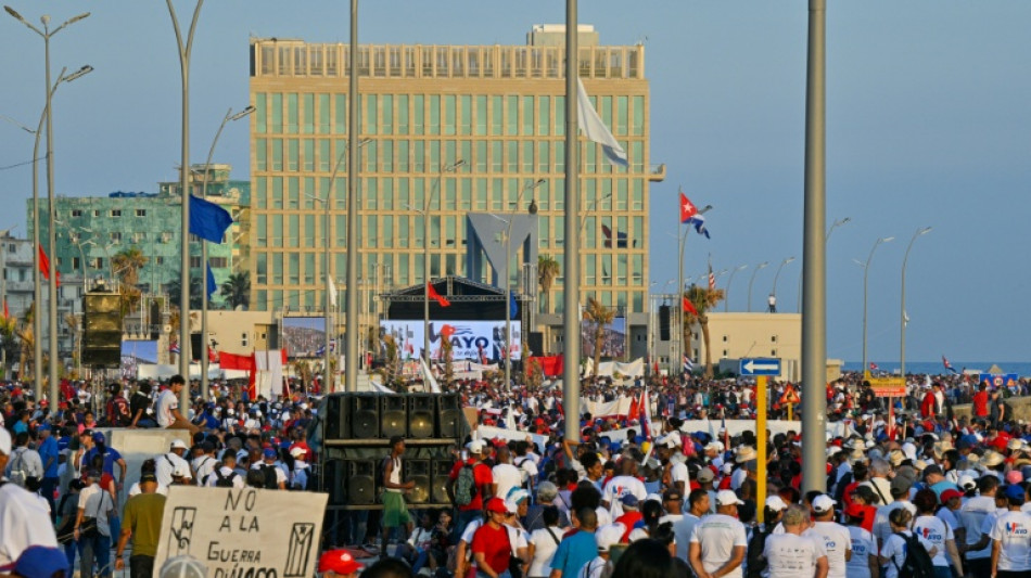  Trump durcit les sanctions contre Cuba en pleine mobilisation du 1er-Mai &agrave; La Havane 