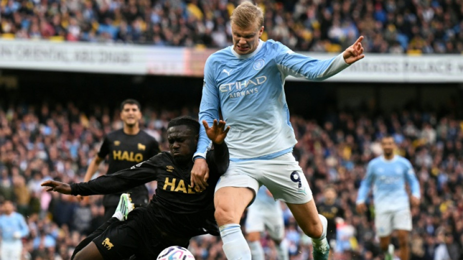  Haaland brace extends Man City's winning start in Premier League 