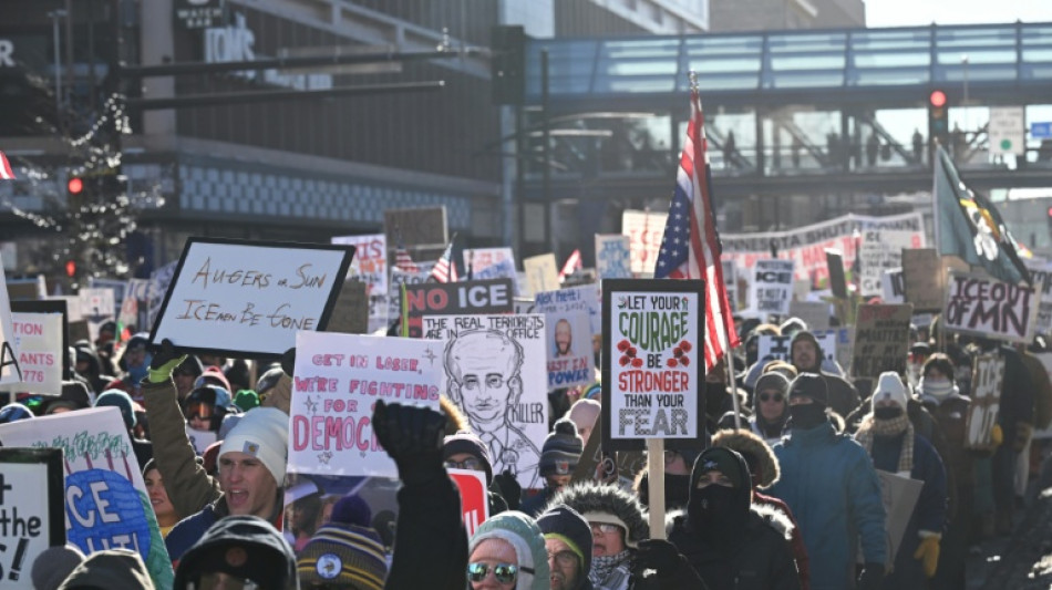  Thousands rally in Minneapolis as immigration anger boils 