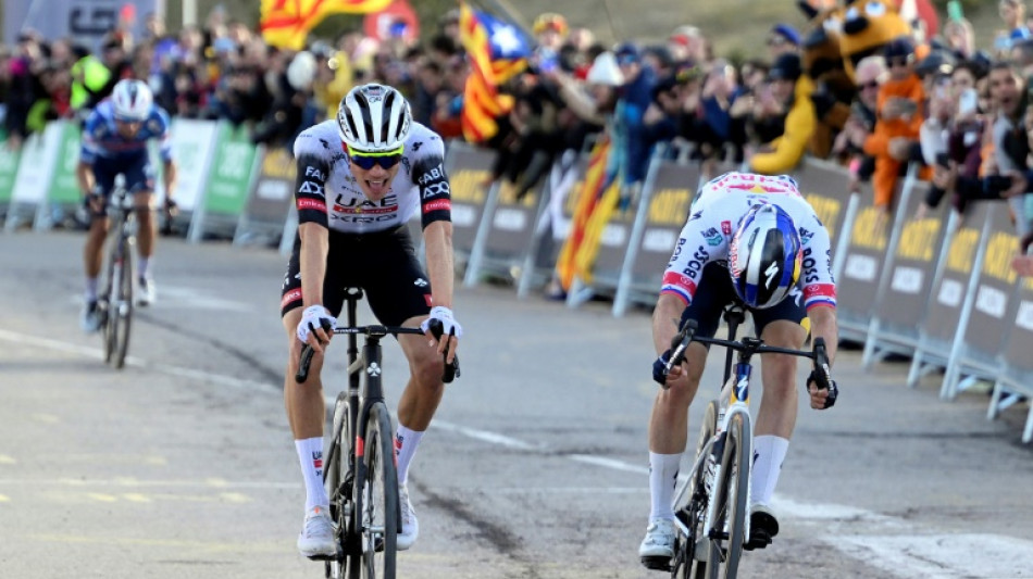 Ayuso pips Roglic to Tour of Catalonia stage three