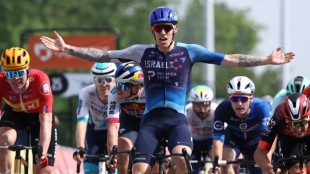 Stewart sprints to Dauphine fifth stage win, Evenepoel holds lead