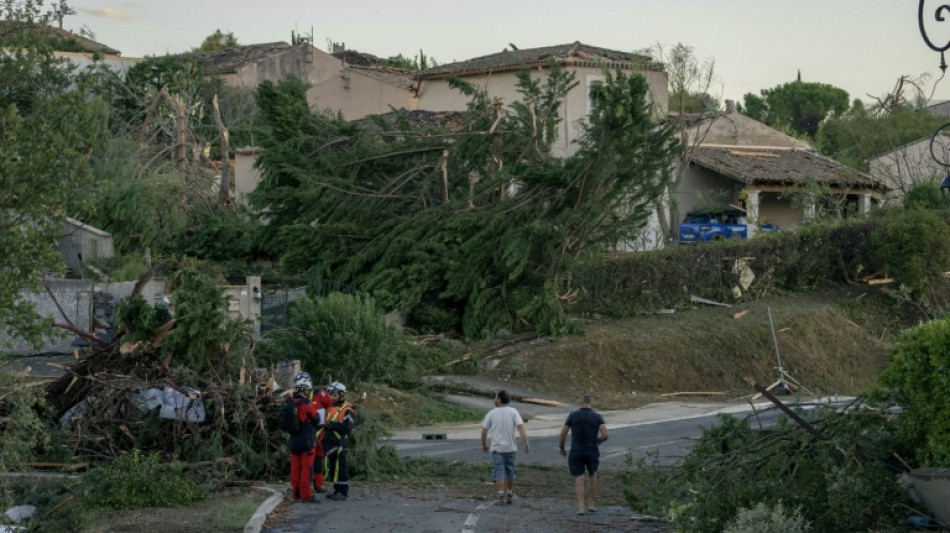  Aude : le village de Pomas quasiment d&eacute;truit par une tornade 