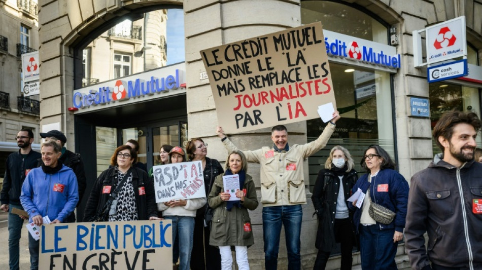  Presse: gr&egrave;ve "in&eacute;dite" dans les neuf journaux du groupe Ebra 