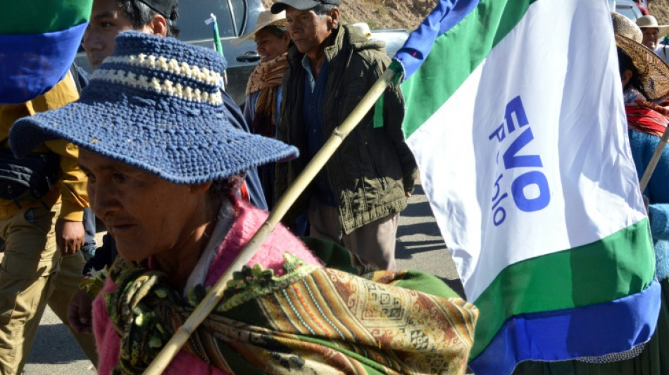 Bolivie : des partisans d'Evo Morales en route vers La Paz pour soutenir sa candidature