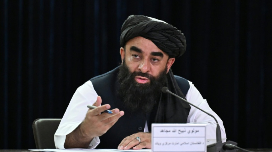  Le gouvernement taliban d&eacute;fend son interdiction des manifestations 