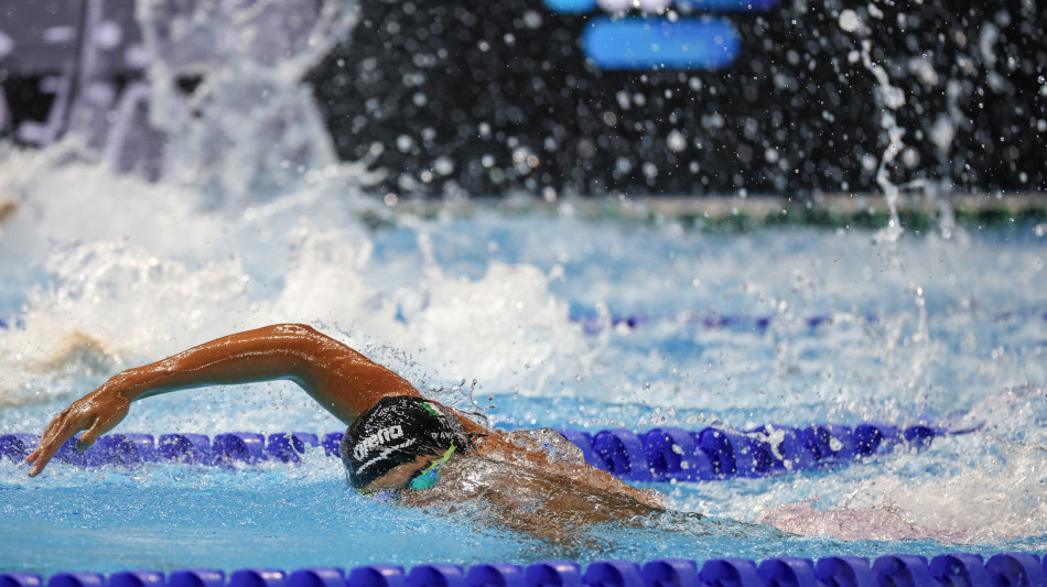 Mondiali nuoto: D'Ambrosio 6/o nei 200sl, oro Popovici