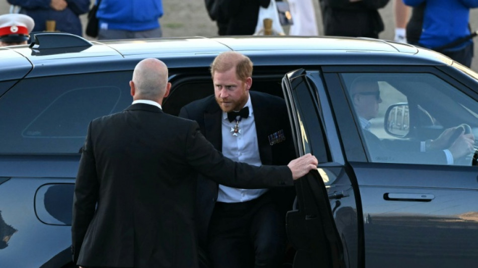  Premi&egrave;re sortie publique pour le prince Harry depuis son retour au Royaume-Uni 