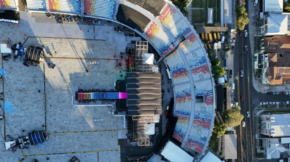  Shakira desata euforia en El Salvador en v&iacute;speras de sus conciertos 