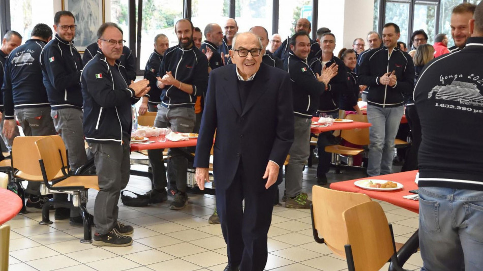 Francesco Merloni compie 99 anni, grande impresa e comunit&agrave;