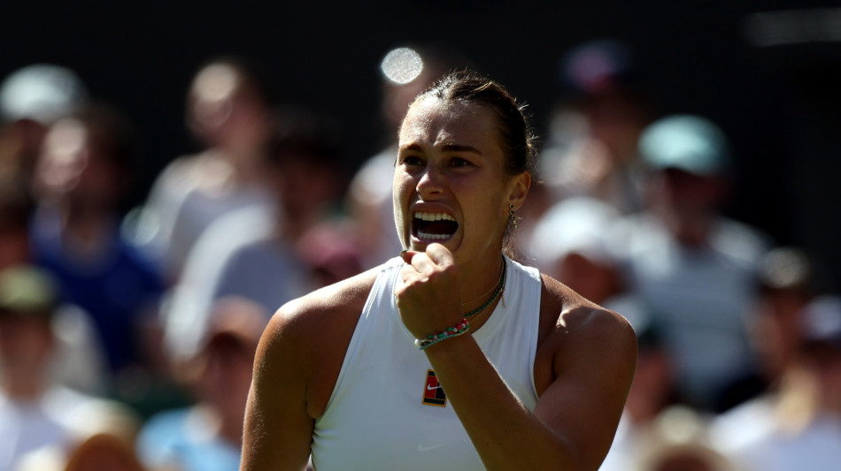 Wimbledon: Sabalenka vince in rimonta e va in semifinale