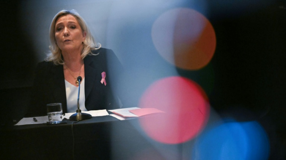  Marine Le Pen promete restaurar ordem ao lan&ccedil;ar campanha presidencial na Fran&ccedil;a 