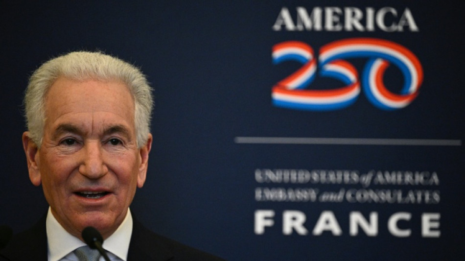  Paris says US envoy pledges not to 'interfere' in France affairs 
