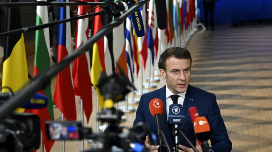 Subventions am&eacute;ricaines: Macron exhorte l'UE &agrave; r&eacute;agir "vite" et "fort"