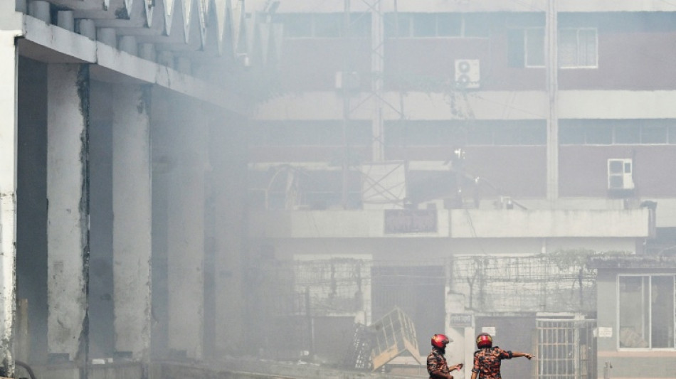 Bangladesh probes cause of massive airport fire
